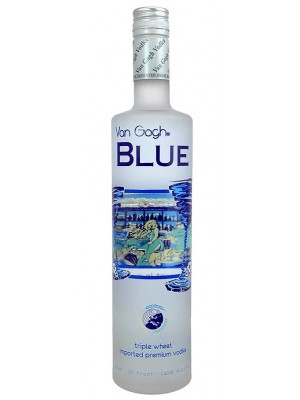 Van Gogh Blue Triple Wheat Blend  Vodka 40% ABV 750ml